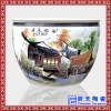 陶瓷鱼缸 家居用品陶瓷大缸 装饰品陶瓷缸