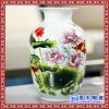 景德镇古典青花瓷花瓶工艺品摆件 典藏斗彩手绘花瓶