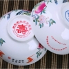 寿碗套装定制生日批发景德镇陶瓷米饭碗家用中式高脚碗