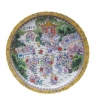 景德镇陶瓷清明上河图中式现代大瓷盘 毛主席像陶瓷瓷盘