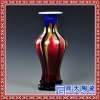 供应景德镇炫彩窑变郎红装饰礼品花瓶文化节纪念品