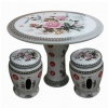 陶瓷桌凳 景德镇陶瓷摆件 院子专用棋牌桌凳 手绘桌凳