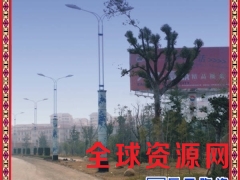 景德镇陶瓷灯柱厂家 陶瓷路灯定做厂家 园区景观路灯厂家图2