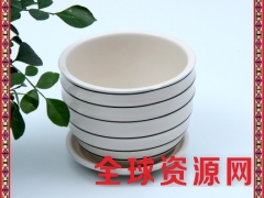 陶瓷花盆批发室内大号带托盘塑料个性创意多肉花盆图2