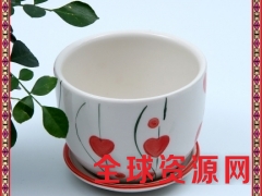 陶瓷花盆批发室内大号带托盘塑料个性创意多肉花盆图3