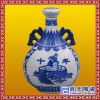 陶瓷器创意古典中式旗袍美女花瓶 装饰工艺品摆件礼品