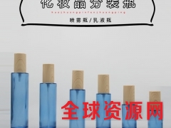 化妆品纯露爽肤水膏霜瓶乳液精华液 喷雾瓶细雾按压瓶仿木纹盖子图3