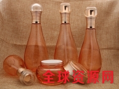 新款化妆品套装瓶 化妆品分装包装瓶 化妆品乳液膏霜玻璃瓶包材图1