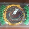 电信级 SC APC 1.5米 12芯束状尾纤 光纤跳线尾纤