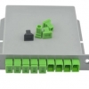 1比8SC APC单模PLC插片式光纤分路器 广电级