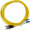 厂家直供LC-FC 3米单模双芯电信级光纤跳线 黄色
