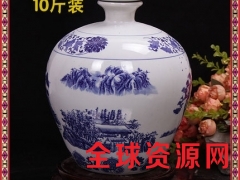 酒坛陶瓷酒瓶酒罐青花瓷酒具酒壶酒缸工艺白酒原浆收藏图3