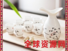 日式酒具套装和风烧酒壶分酒器复古酒杯陶瓷清酒壶图3
