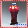 厂家定制作旧仿古郎红花瓶摆件家居客厅装饰品工艺品