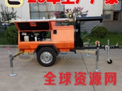 拖车照明车金卤灯led灯疝气灯可选配的应急移动照明车厂家图1