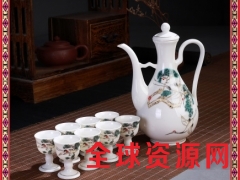 创意酒具套装仿古分酒器中式分酒壶陶瓷青花瓷酒具酒杯图2