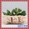 陶瓷花盆手工多肉创意韩式可爱多肉植物花盆手绘花盆