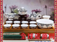 厂家定制双层杯隔热陶瓷功夫青花瓷礼品可定制LOGO图3