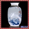 纯手绘迷你青花仿古陶瓷小花瓶   家居装饰客厅博古架摆件