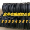 伸缩式圆形帆布防护罩 伸缩式阻燃帆布防尘罩