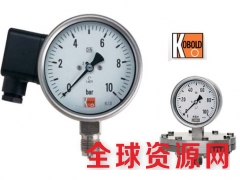 Kobold不锈钢隔膜压力表DPF76图1