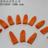 橙色防滑手指套厂家,乳胶手指套,防滑颗粒手指套