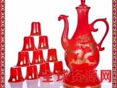 厂家供应金镶玉陶瓷酒具 十二生肖酒杯 商务礼品定制logo图3