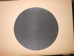 黑丝布过滤精度均匀过滤网片 管道金属滤片厂家直供图2