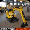 济宁农用微型挖掘机 驾驶型小型路面挖土机 橡胶履带式挖沟机