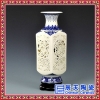 景德镇陶瓷花瓶新中式时尚家居客厅大花瓶梅兰竹菊花瓶摆件