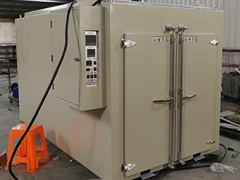 实用型双承重台车无外轨式烘箱图2