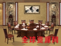 秉德电动餐桌（经典竹报平安）图1