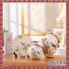 北欧美式简约现代 客厅家居装饰品 白色陶瓷花器花瓶摆件