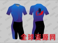 短袖儿童成人宝宝骑行服速滑服轮滑服滑冰服中国梦图2