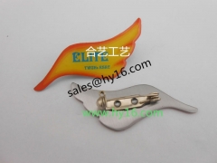 彩色印刷徽章，渐变色印刷徽章，印刷襟章厂家图1