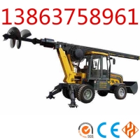 轮式360度旋挖钻机