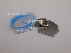 印刷滴胶徽章，公司企业徽章，集团胸牌制作图1