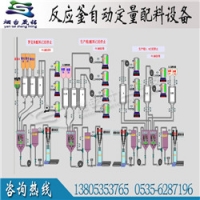 反应釜定量投料进料系统 反应釜自动定量配料系统