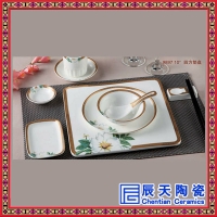 创意白色陶瓷酒店餐具长条盘子特色日式寿司盘子碟子西餐餐具直销