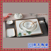 创意白色陶瓷酒店餐具长条盘子特色日式寿司盘子碟子西餐餐具直销