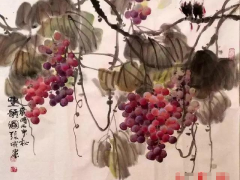 全球艺术网：书画名家张成作品展图1