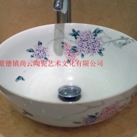 景德镇陶瓷洗脸盆