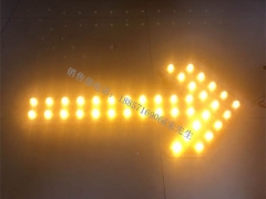 led箭头导向灯用于洒水车、扫地车、路面作业工程车辆灯图3