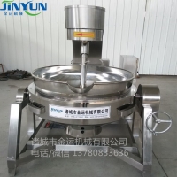 可定制不锈钢食品搅拌锅 燃气全自动行星搅拌炒锅