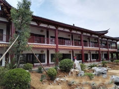 园林亭子铝挂落，阳台护栏栏杆图2