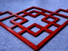 园林亭子铝挂落，阳台护栏栏杆图3