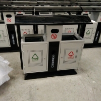 生活超市垃圾箱 大容量 环保镀锌桶 QL6201