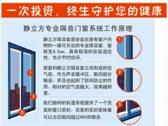 西安隔声窗，西安隔声窗，静立方超强隔音玻璃图2