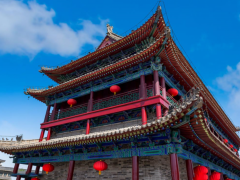 景区餐厅铝窗花定制图3