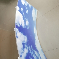 蓝天白云造形铝单板